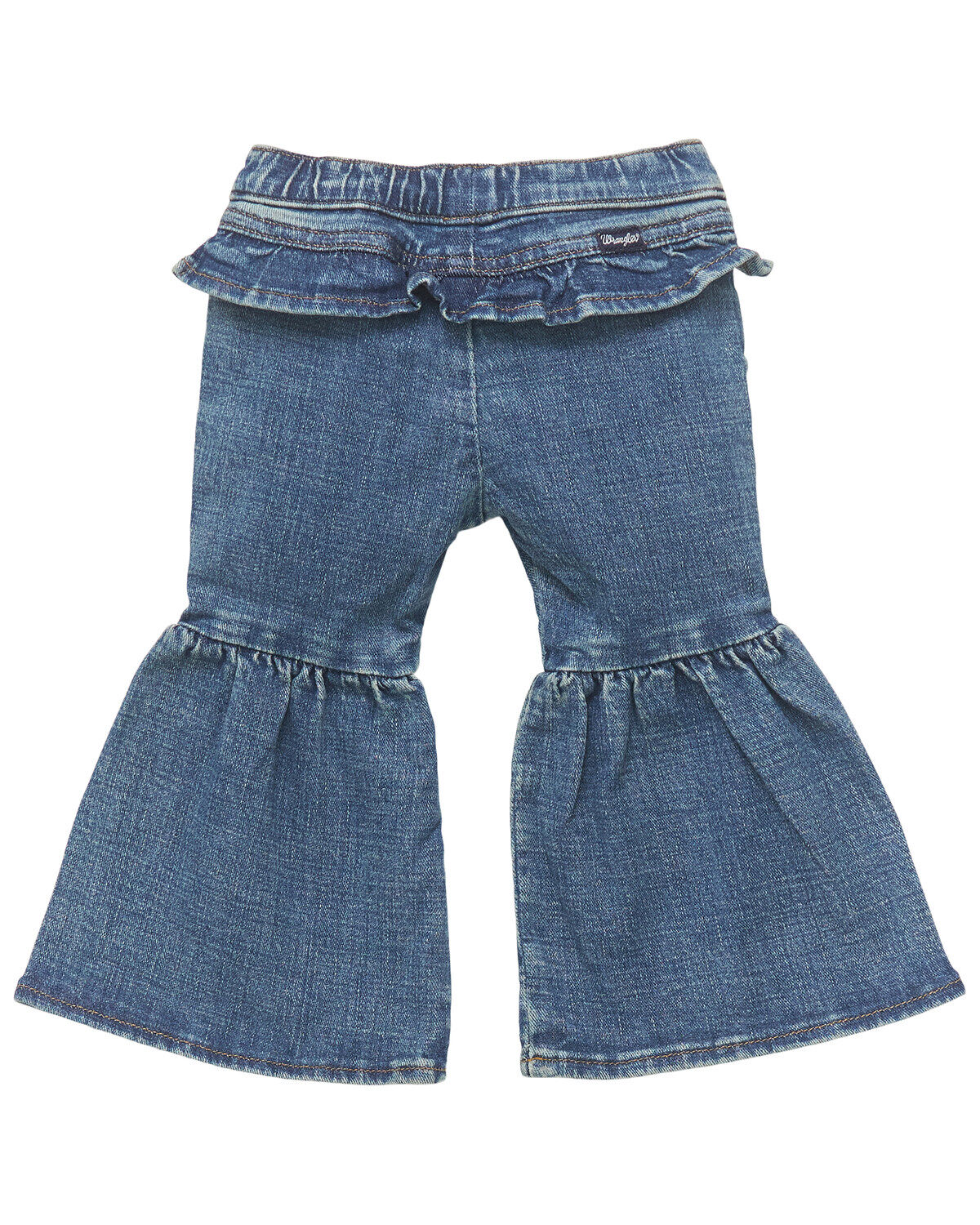 Wrangler Infant Girls' Ruffle Denim Jeans