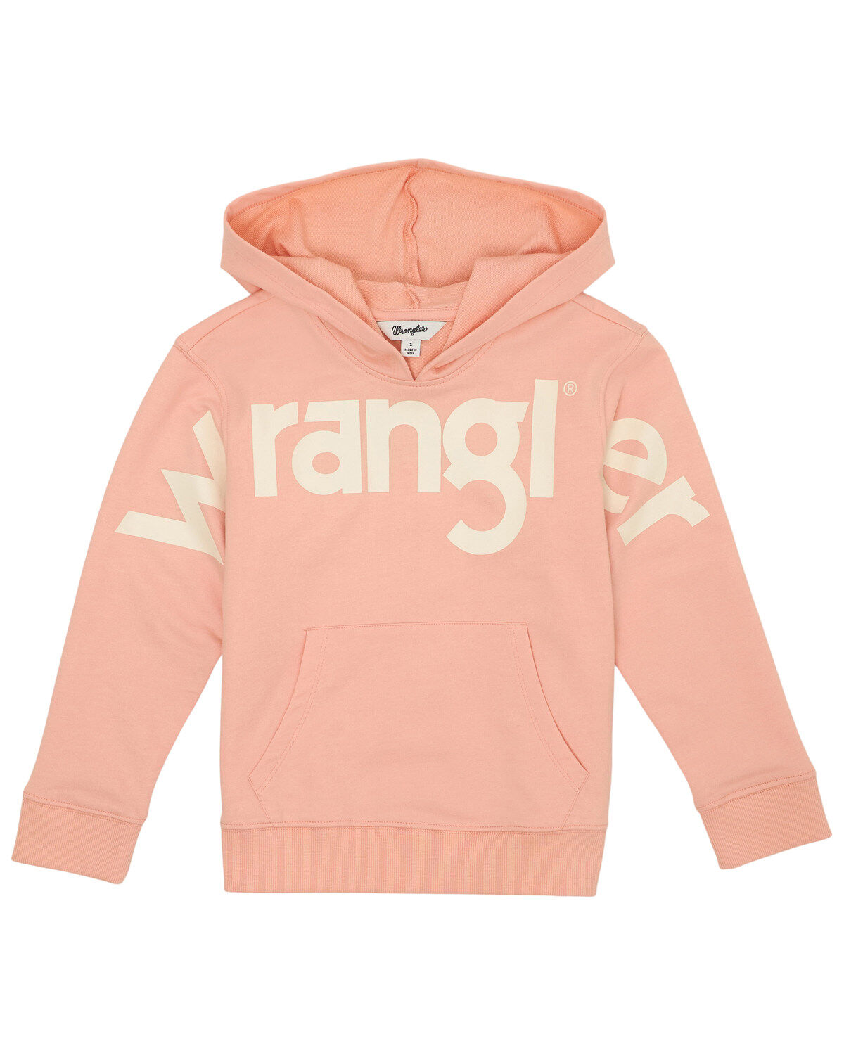 Wrangler Girls' Classic Logo Hoodie