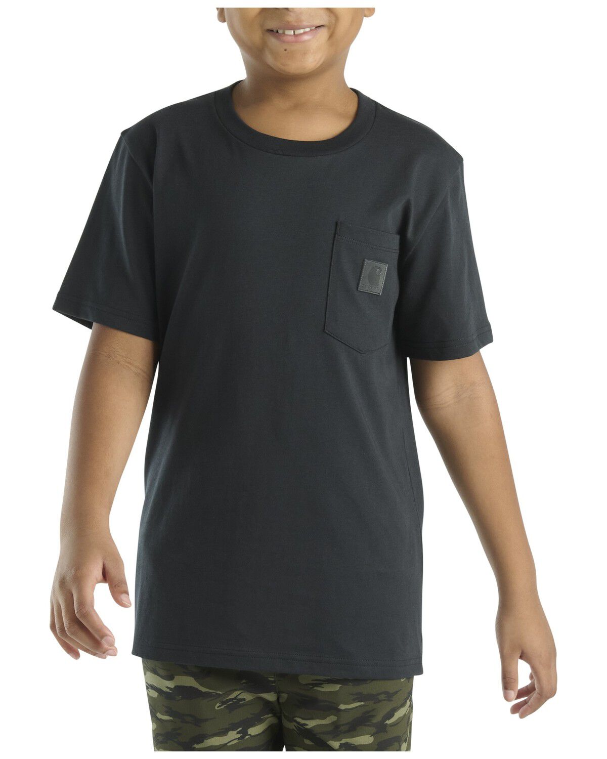 Carhartt Boys' Logo Short Sleeve T-Shirt