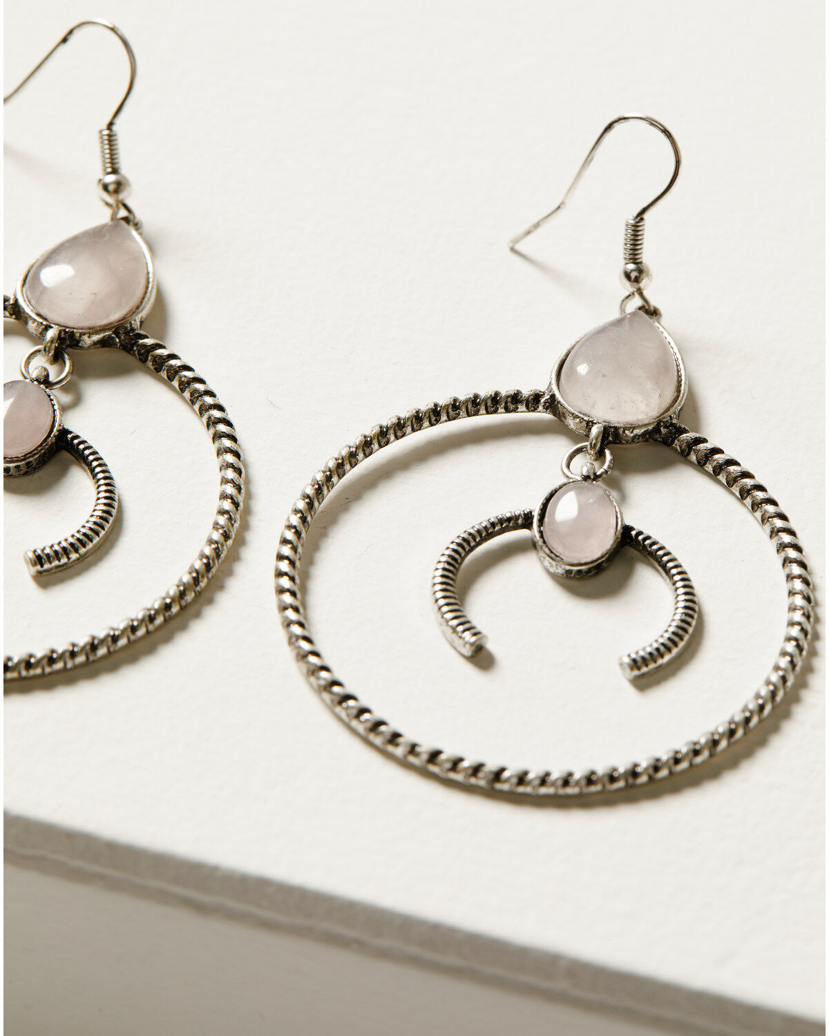 Shyanne Women's Moonbeam Crescent Hoop Earrings