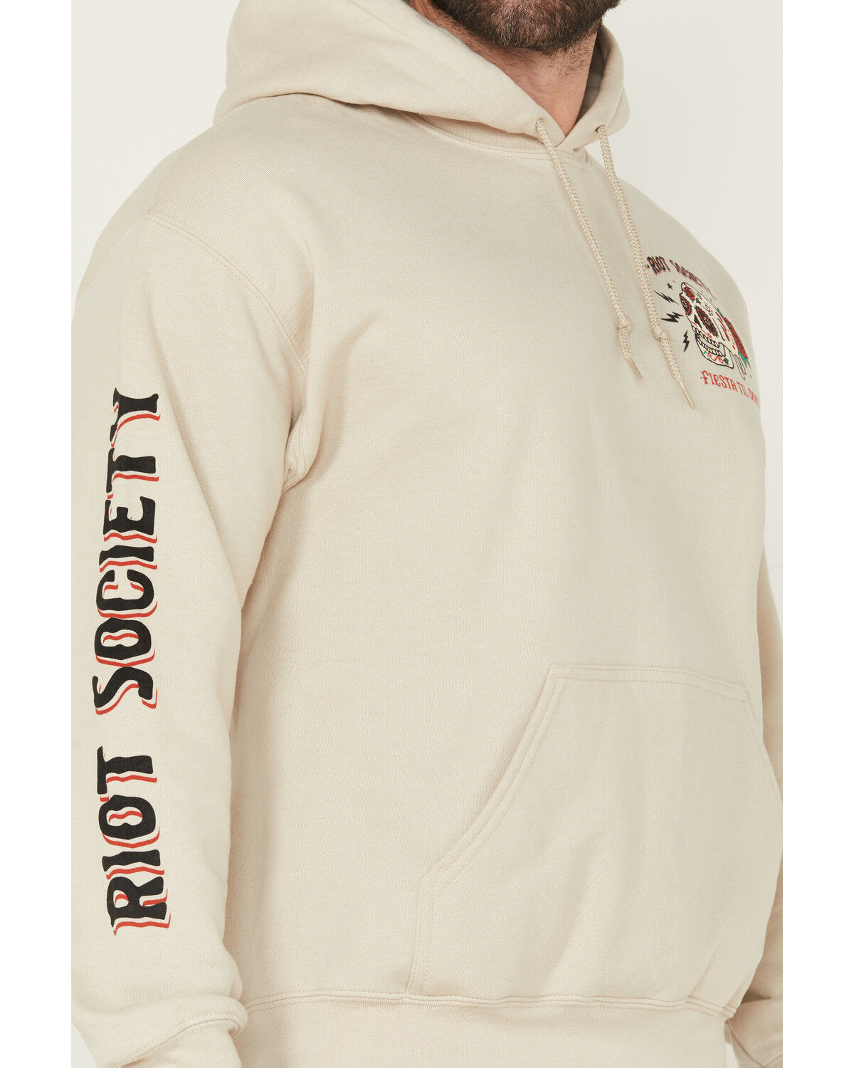 Riot Society Men's Boot Barn Exclusive Fiesta Til Death Cowgirl Graphic Hooded Sweatshirt