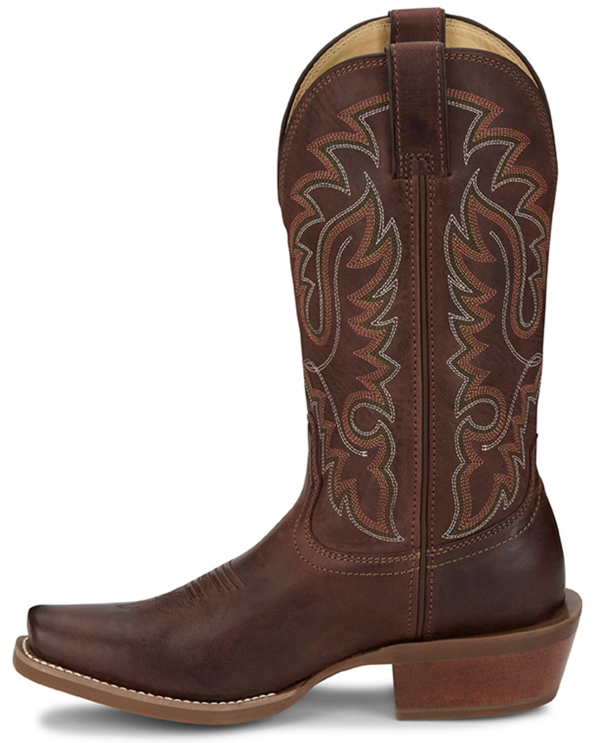 Justin Men's Cowboy Town Bay Western Boots - Square Toe
