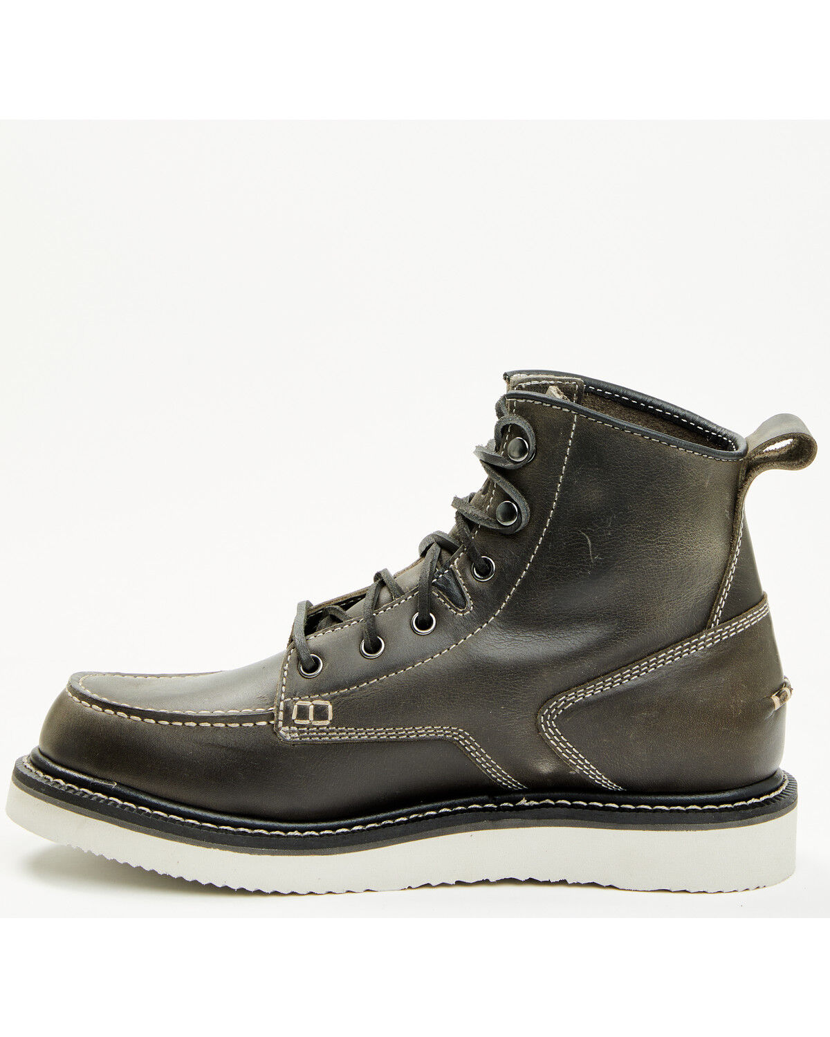 Hawx Men's 6" Lace-Up Moc Work Boots - Soft Toe