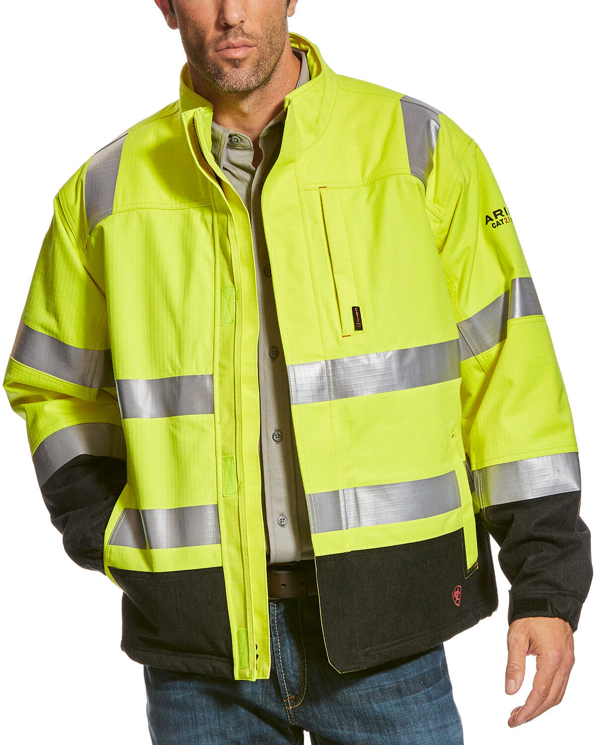 Ariat Men's FR HI-VIS Waterproof Jacket