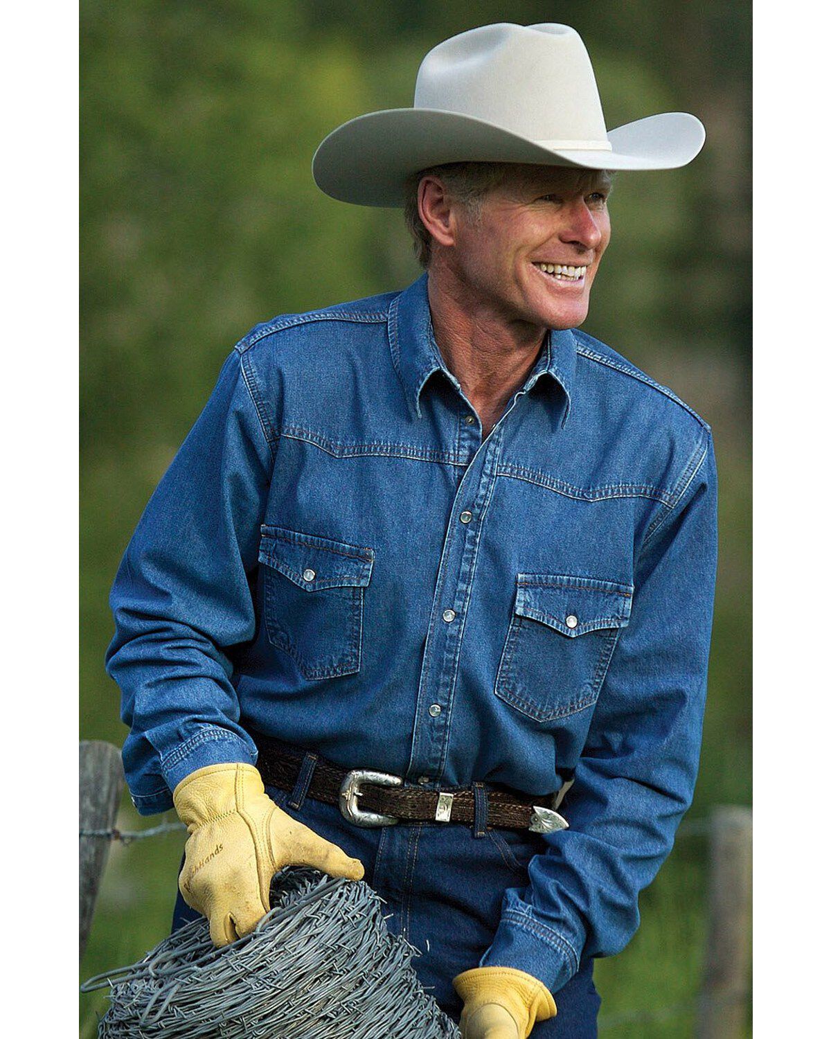 Schaefer Abilene Denim Work Shirt