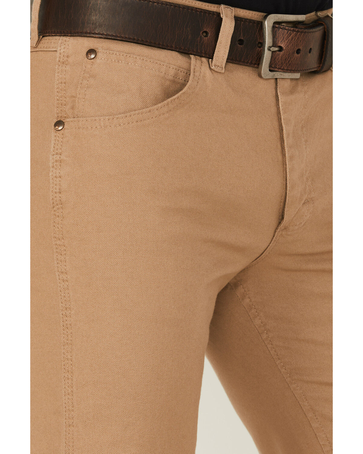 Wrangler Men's Tough Comfort Performance Slim Straight Canvas Jeans