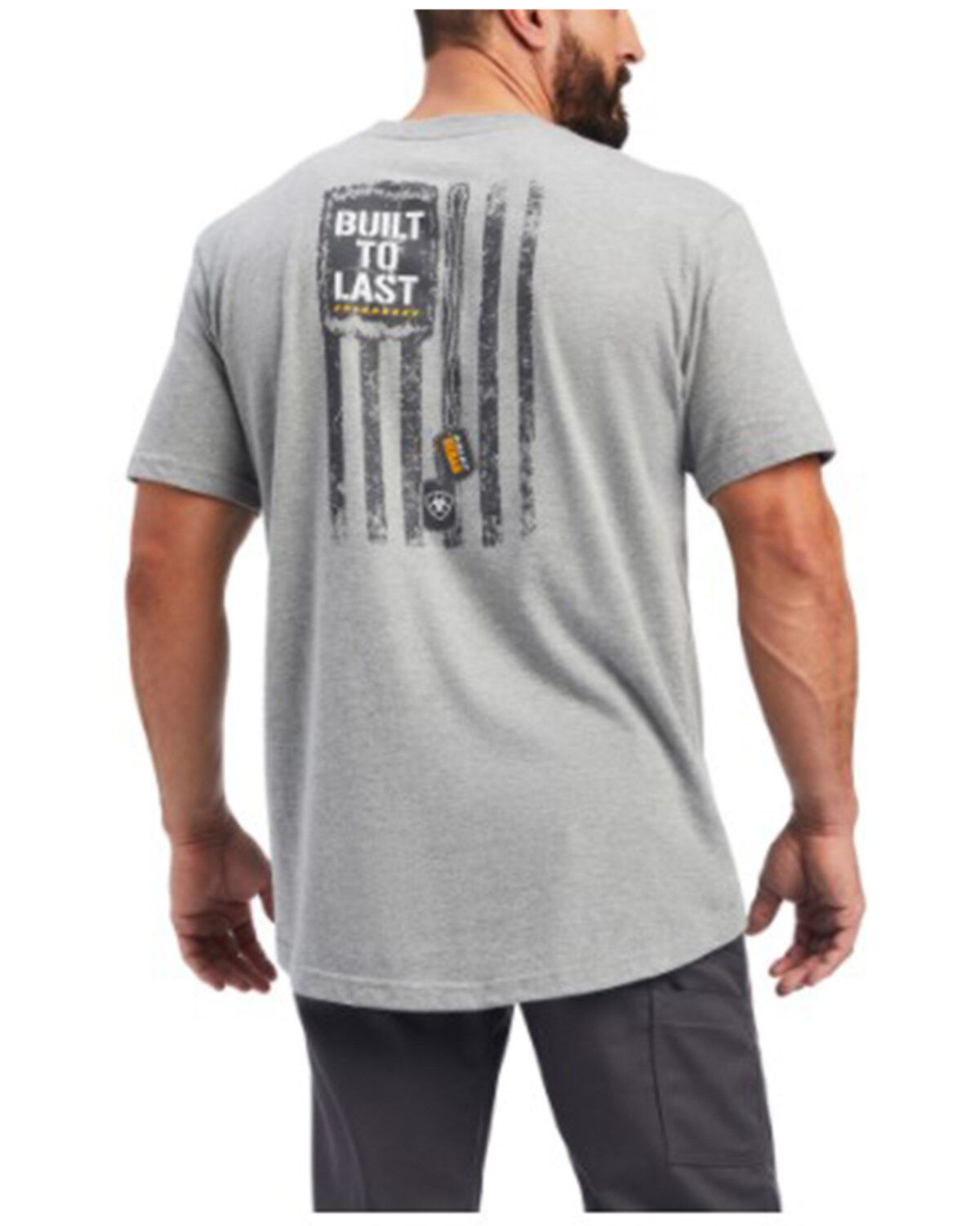 Ariat Men's Rebar Cotton Dog Tags Graphic Work T-Shirt