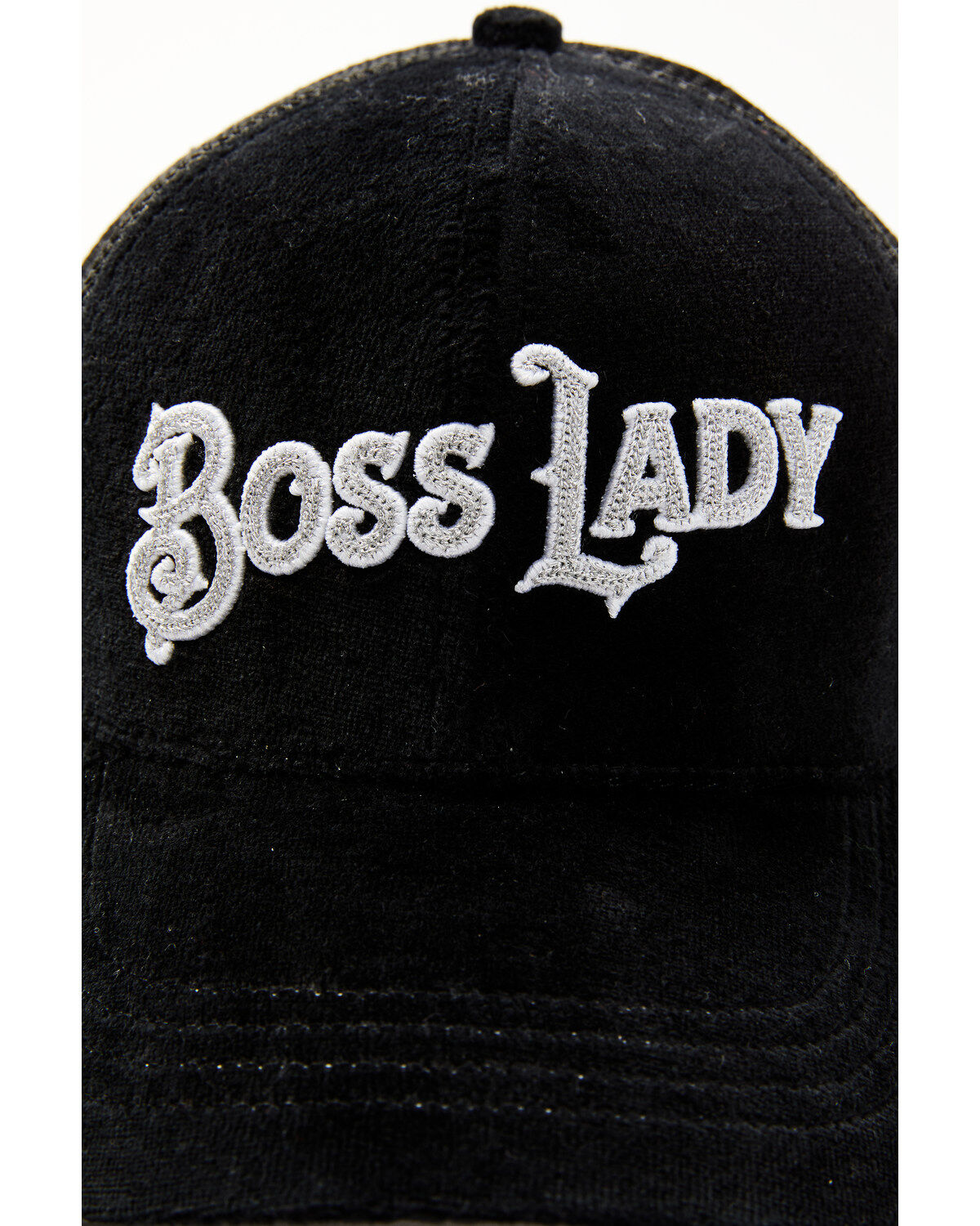 Idyllwind Women's Boss Lady Velvet Mesh Back Ball Cap