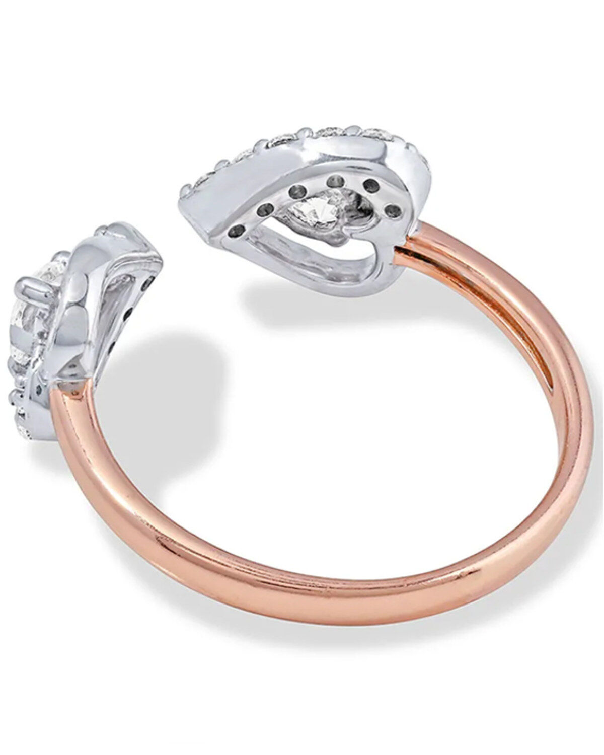 Montana Silversmiths Women's Love Points To You Open Heart Ring