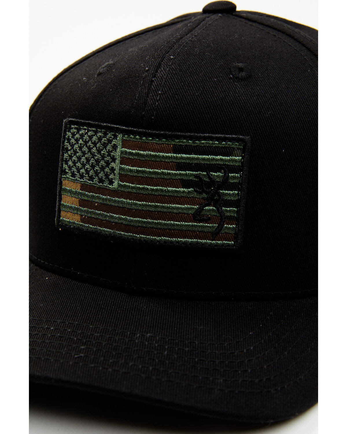 Browning Men's Woodland Flag Ball Cap