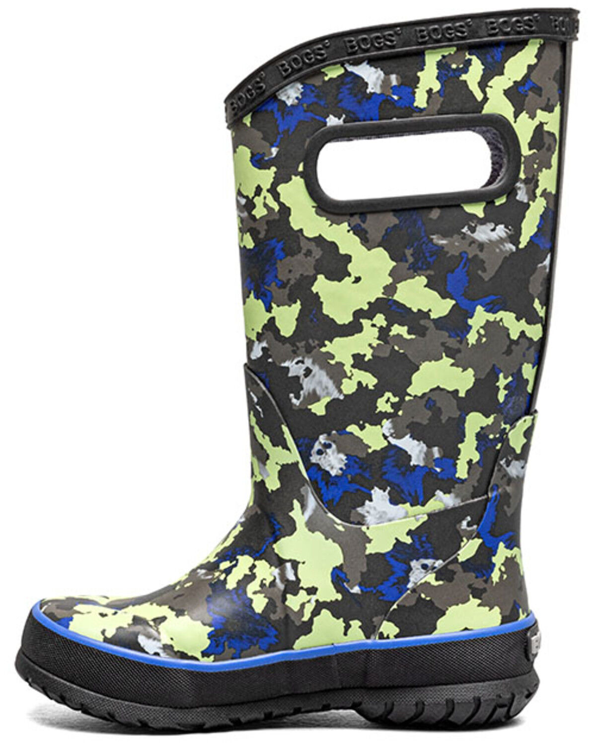 Bogs Boys' Camo Texture Rainboots