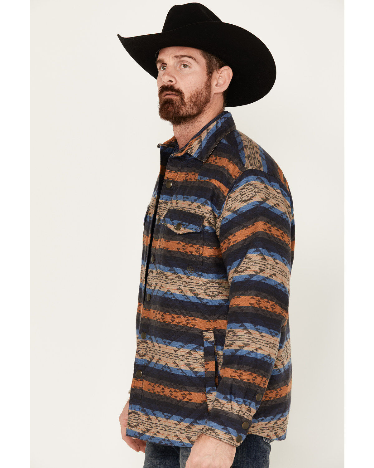 Ariat Men's Hartland Southwestern Snap Shirt Jacket