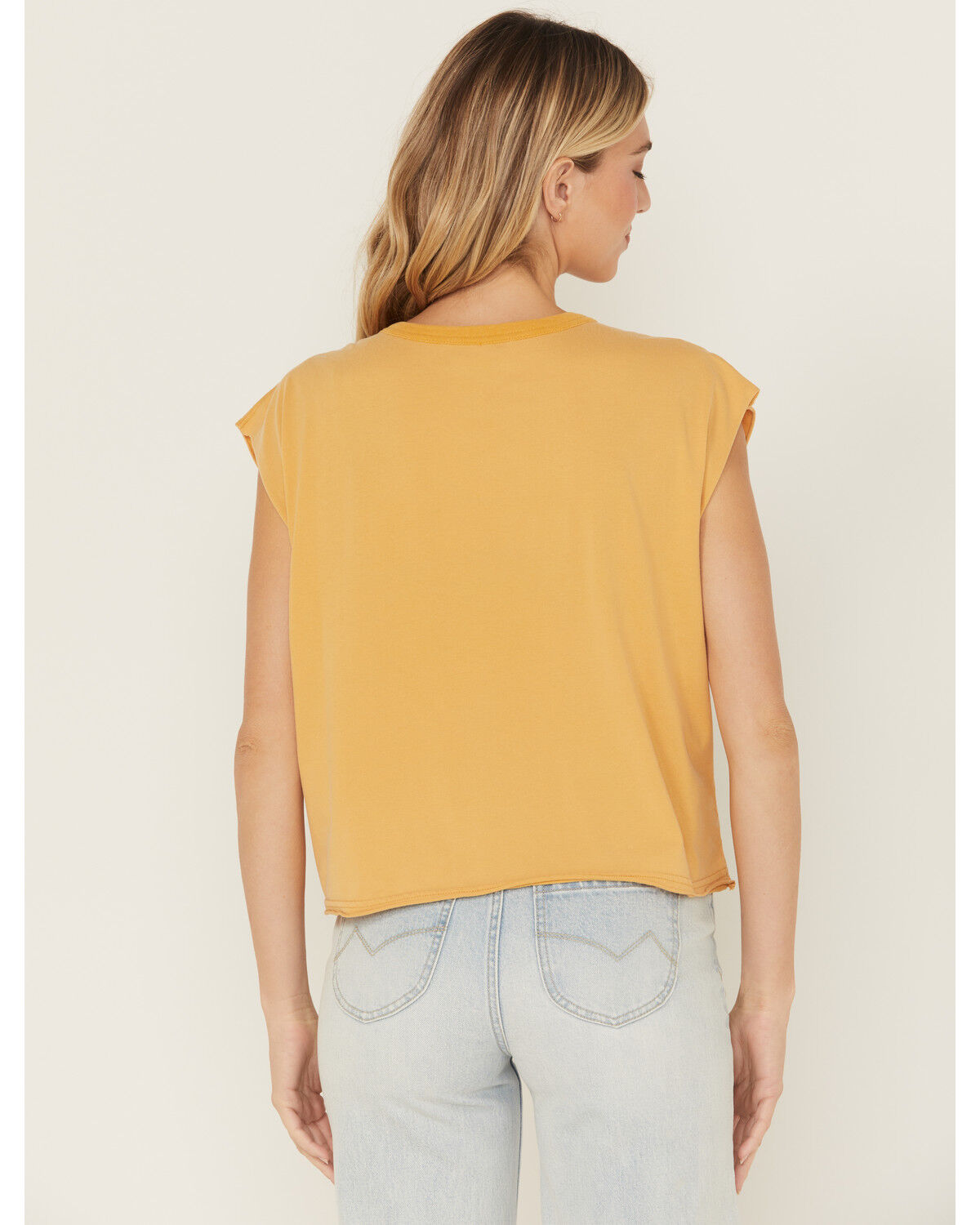 Cleo + Wolf Women's Drop Shoulder Graphic Tank Top