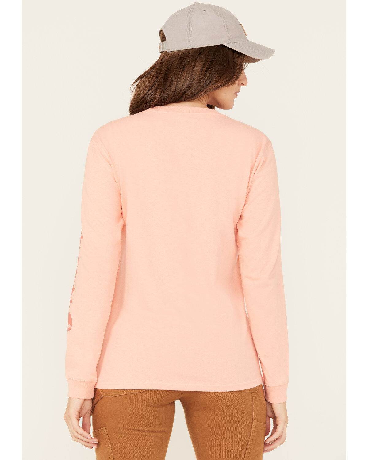 Carhartt Women's Loose Fit Heavyweight Long Sleeve Graphic T-Shirt