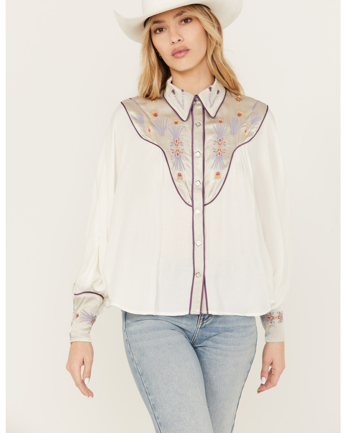Shyanne Women's Blocked Western Shirt