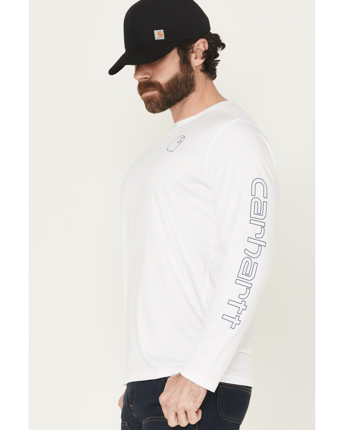 Carhartt Men's Force Sun Defender® Lightweight Long Sleeve Graphic T-Shirt