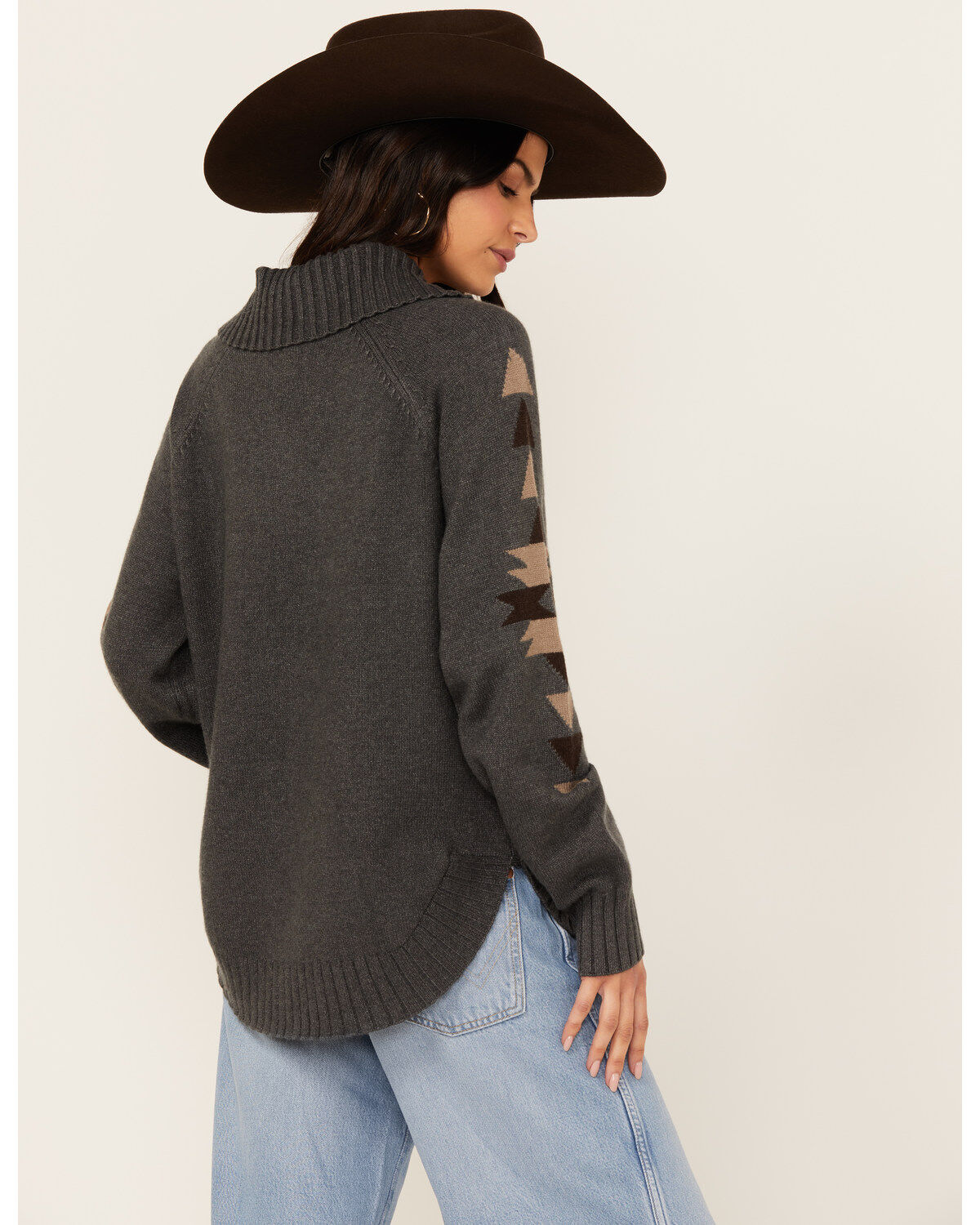 Ariat Women's Southwestern Elbow Sweater