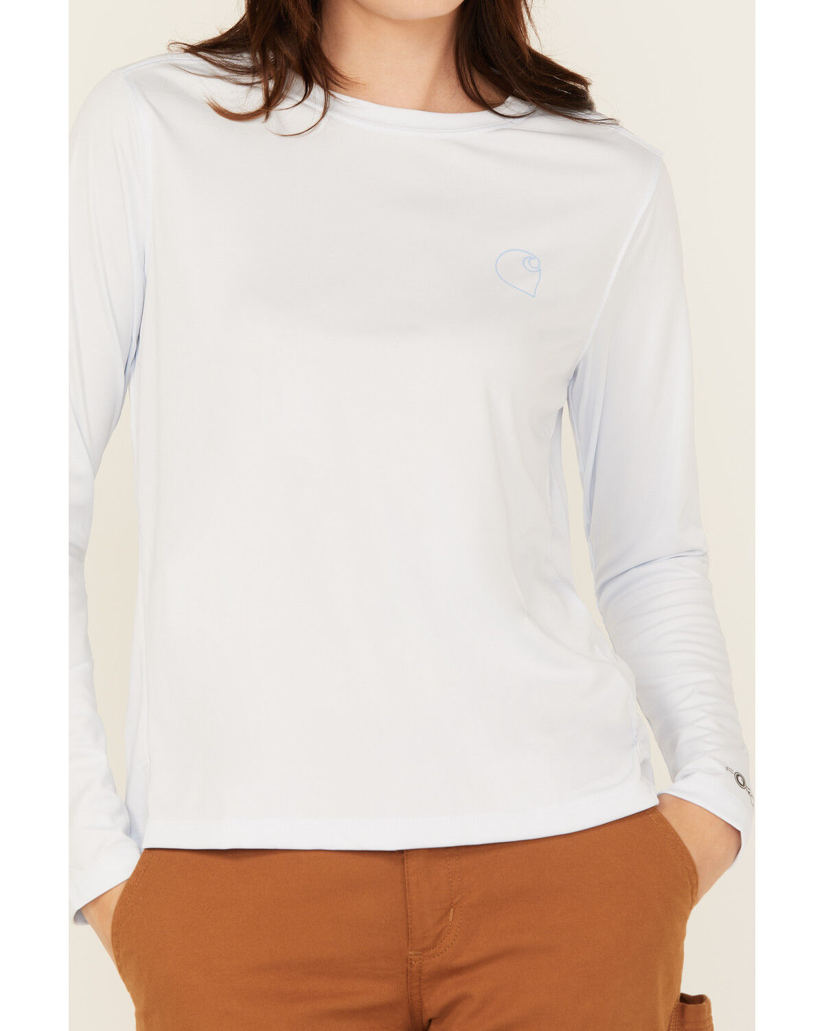 Carhartt Women's Force&reg; Sun Defender Lightweight Long Sleeve Graphic Work T-Shirt