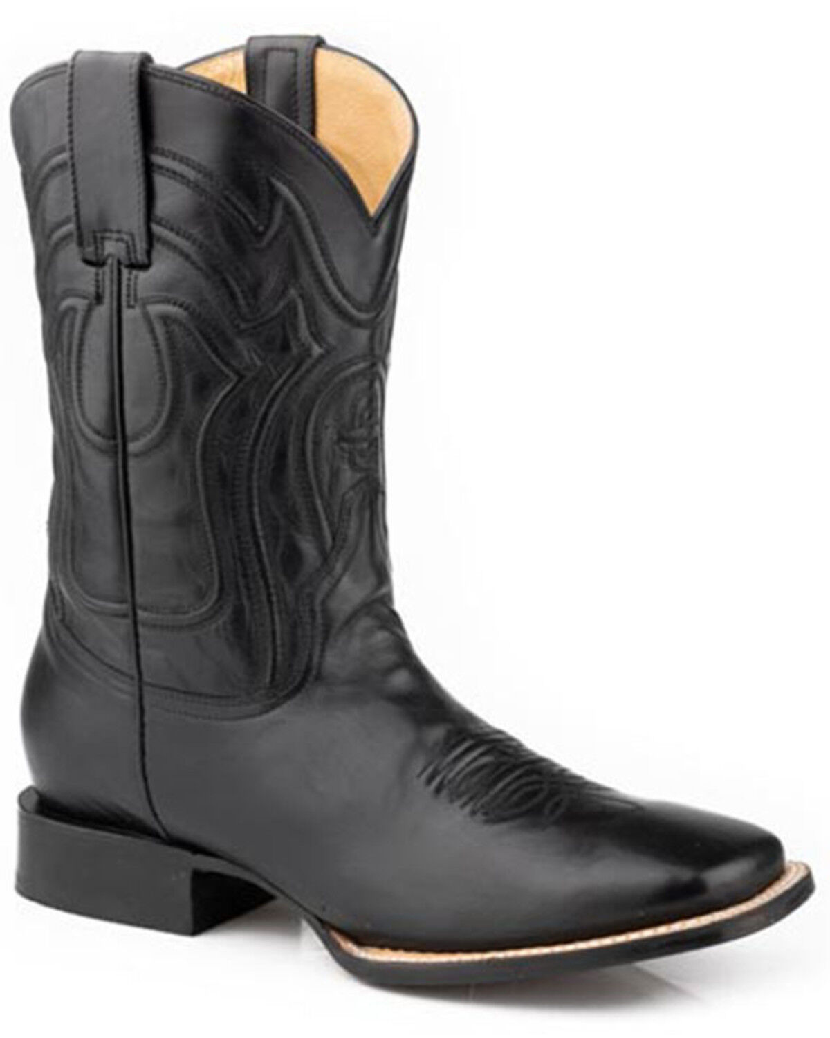 Stetson Men's Garrett Western Boots - Broad Square Toe