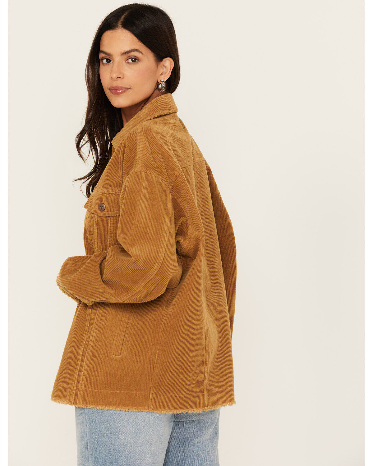Cleo + Wolf Women's Corduroy Shacket