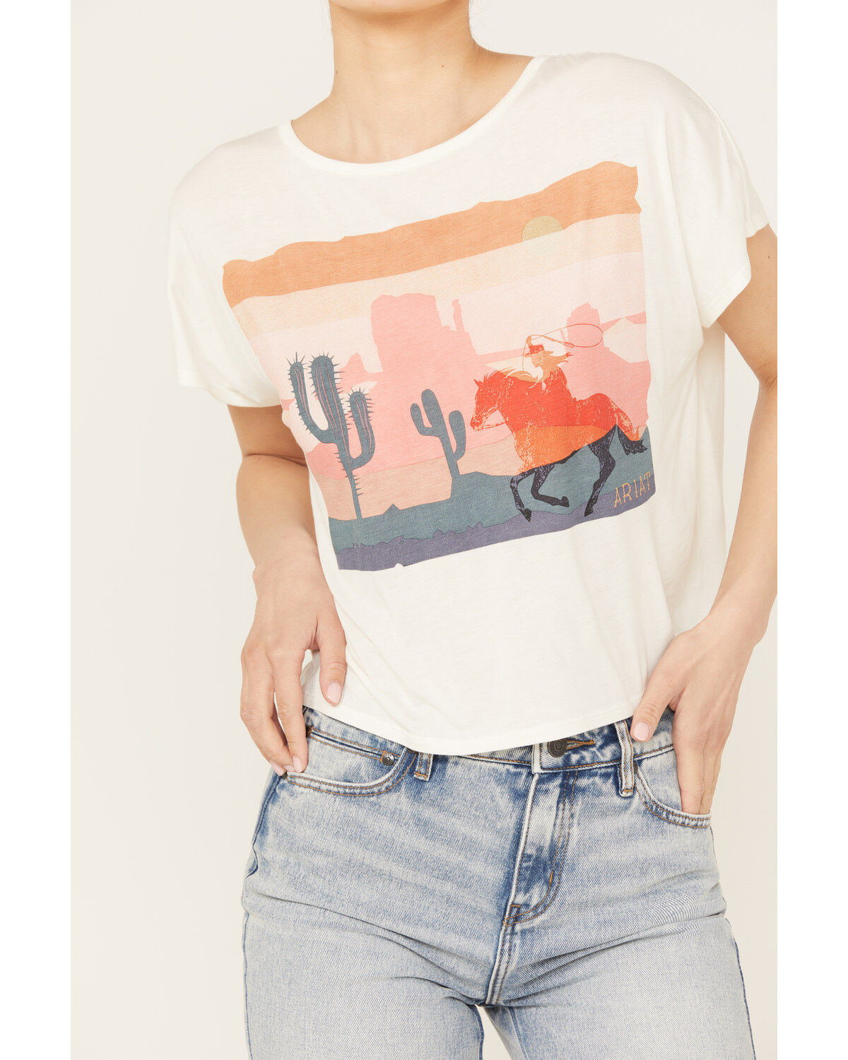 Ariat Women's Desert Ride Short Sleeve Graphic Tee