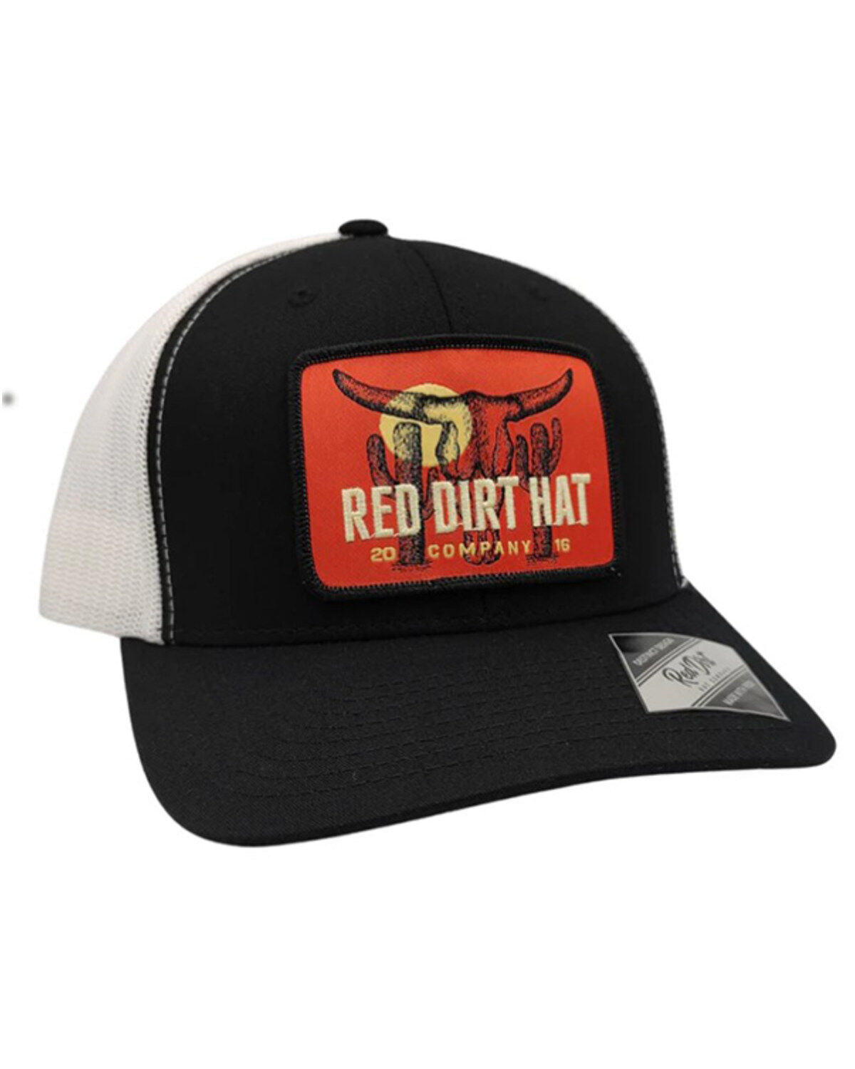 Red Dirt Hat Men's Boone Logo Patch Ball Cap