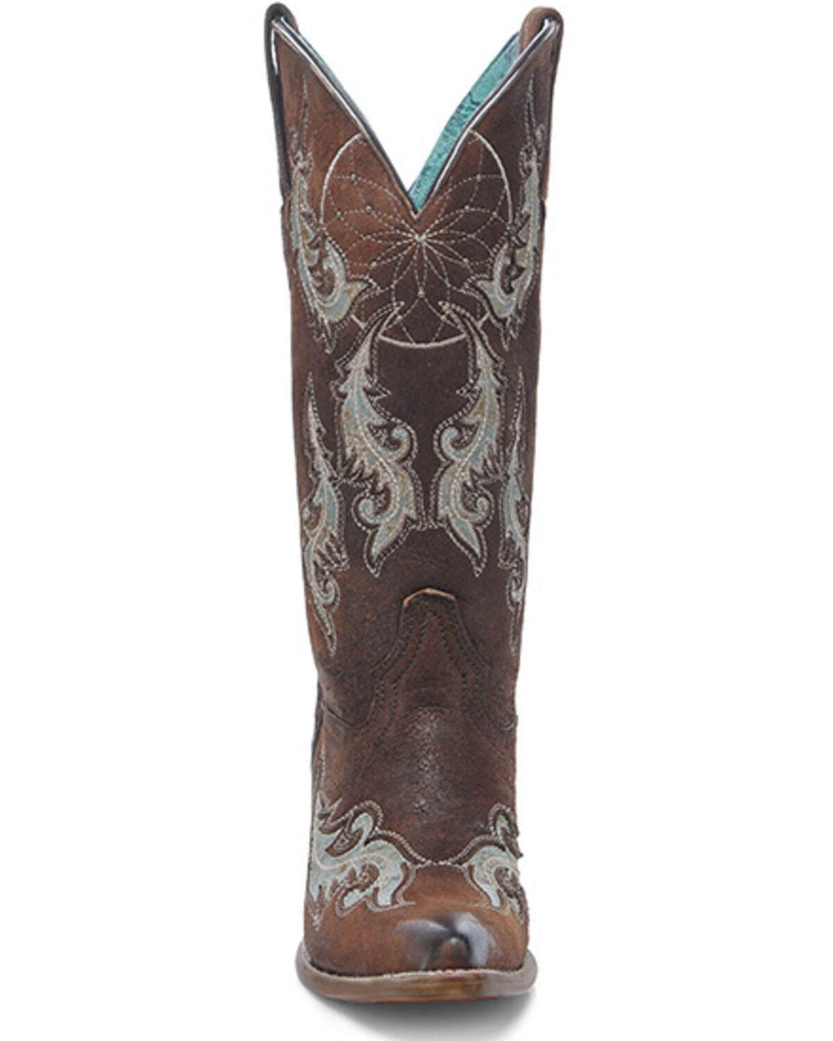Corral Women's Dream Catcher Distressed Western Boots - Snip Toe