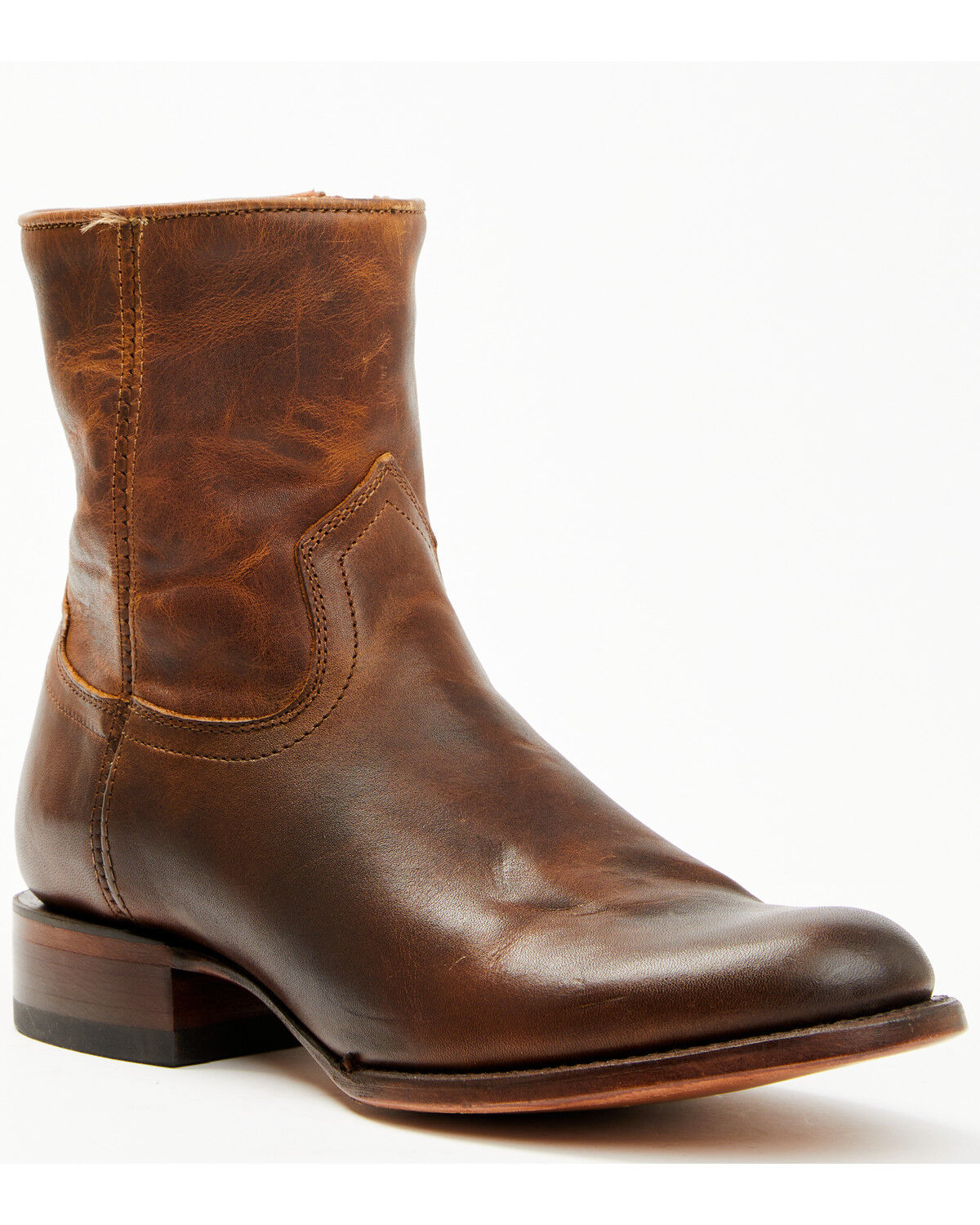 Moonshine Spirit Men's Pancho 8" Zipper Western Boot - Round Toe