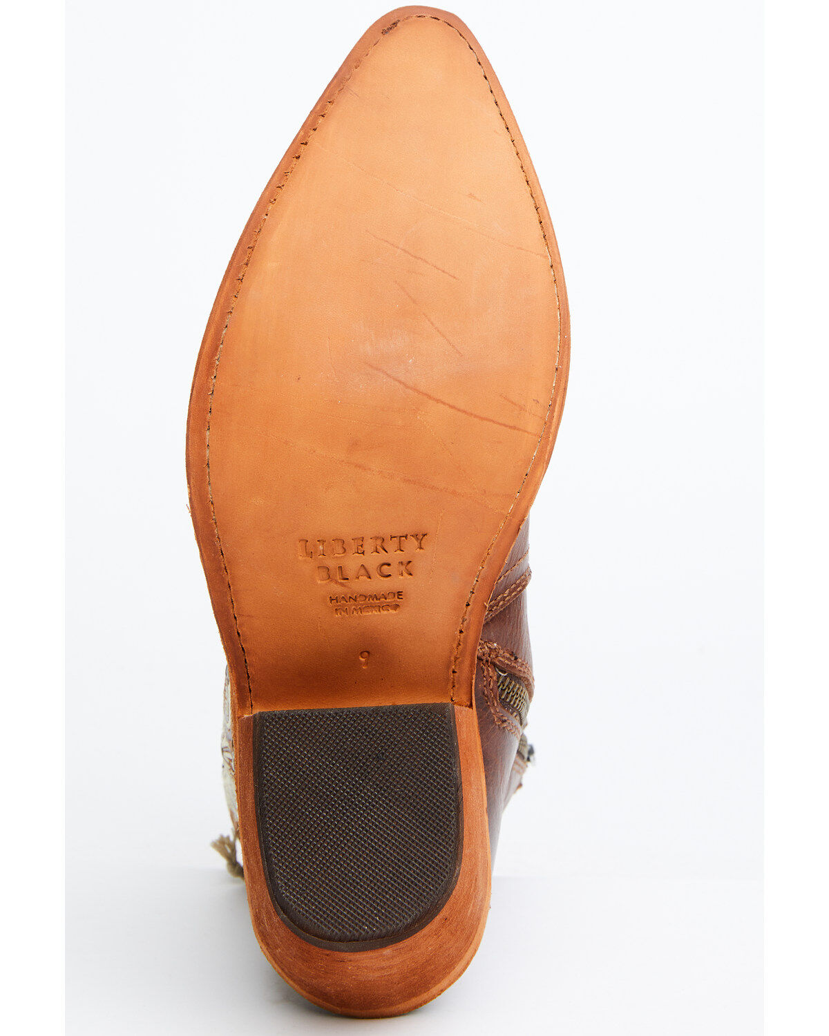 Liberty Black Women's Loren Floral Embroidered Western Fashion Booties - Round Toe