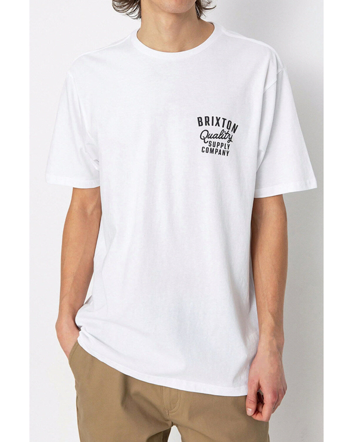 Brixton Men's Logo Short Sleeve Graphic T-Shirt