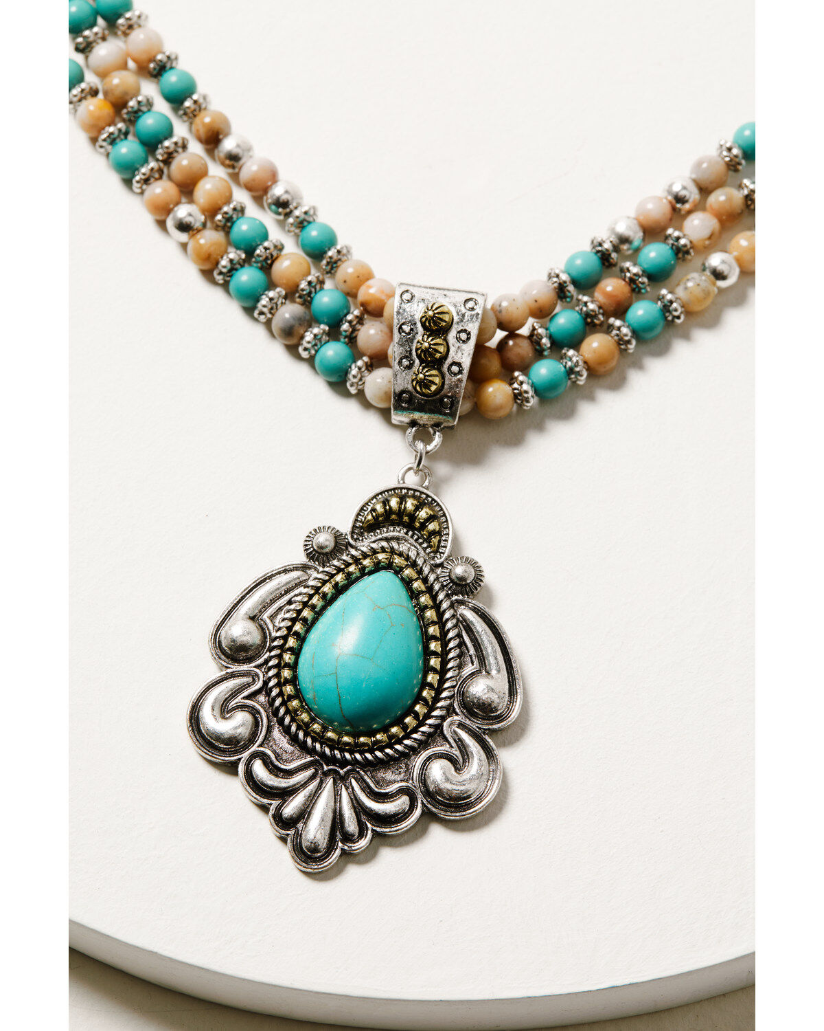 Shyanne Women's Wild Blossom Multi Beaded Necklace