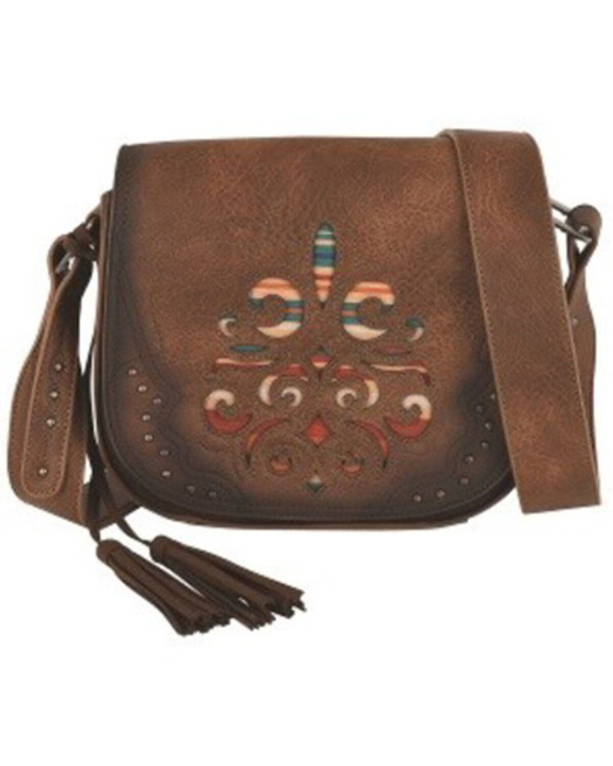 Justin Women's Inlay Crossbody Bag