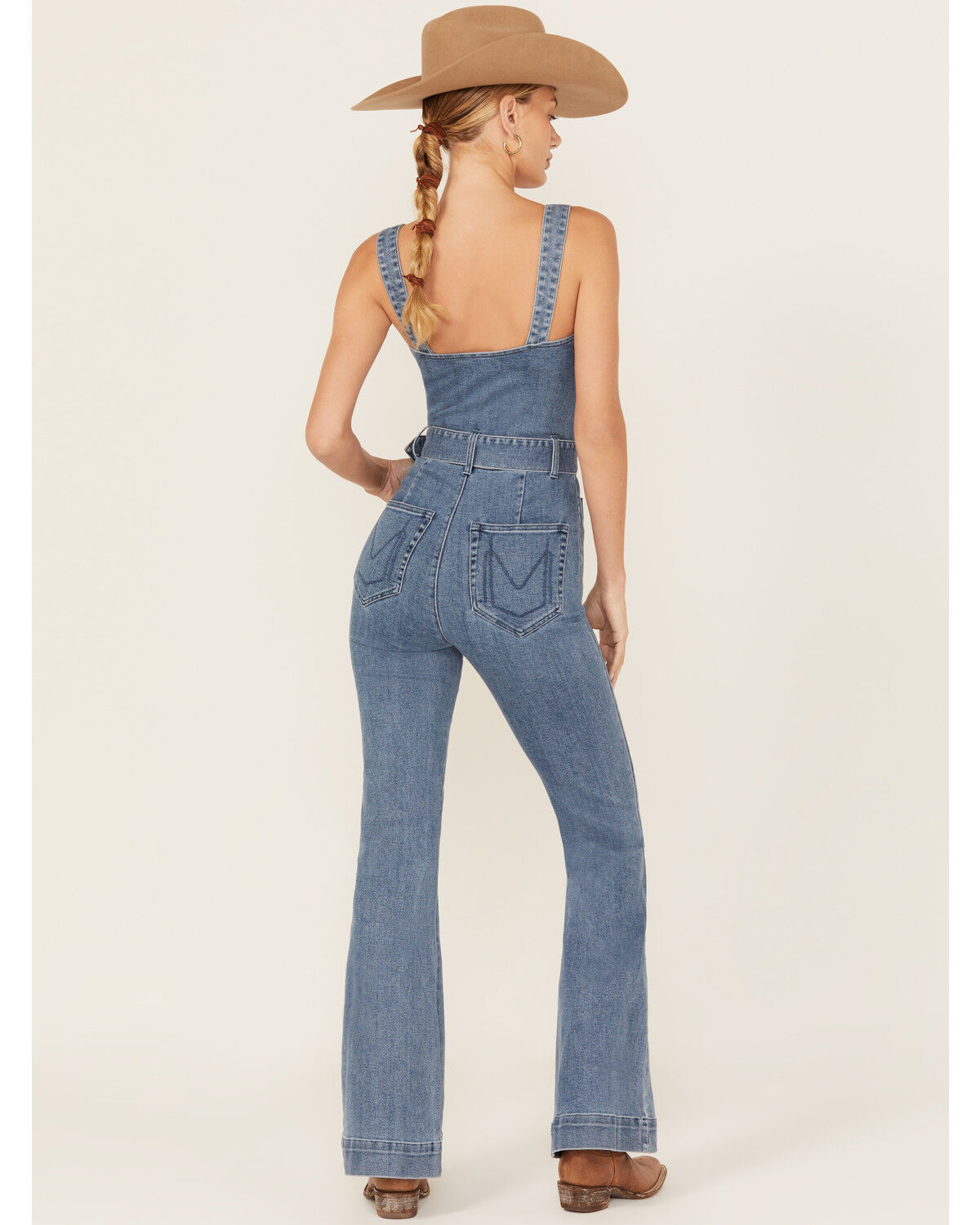 Show Me Your Mumu Women's Denim Jumpsuit