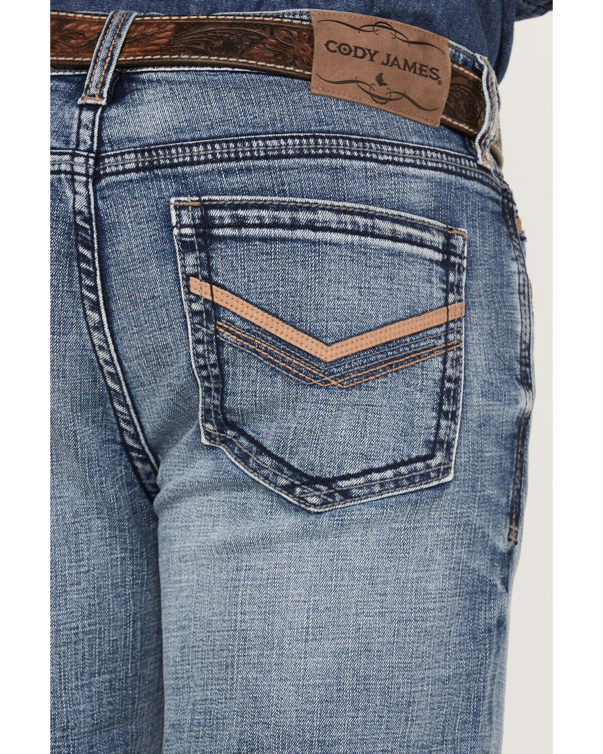 Cody James Men's Colt Stretch Slim Bootcut Jeans