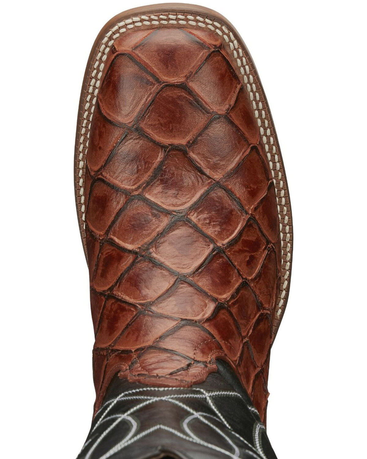 Nocona Men's Go Round Cognac Western Boots - Square Toe