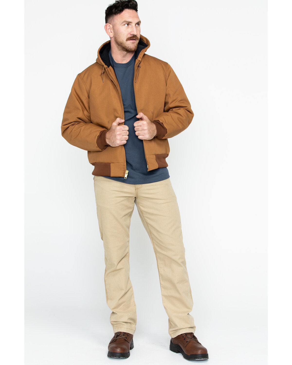 Carhartt Quilted Flannel-Lined Duck Active Jacket