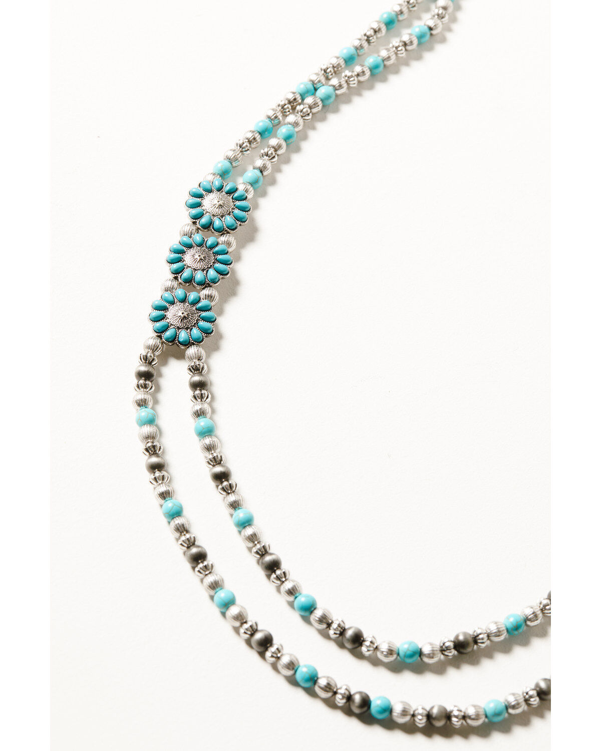 Shyanne Women's Desert Charm Double Beaded Necklace