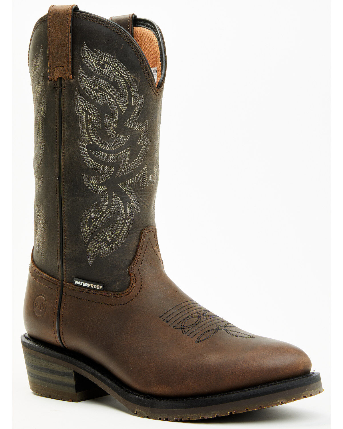 Double H Men's 11" Tascosa Waterproof Performance Western Boots - Round Toe