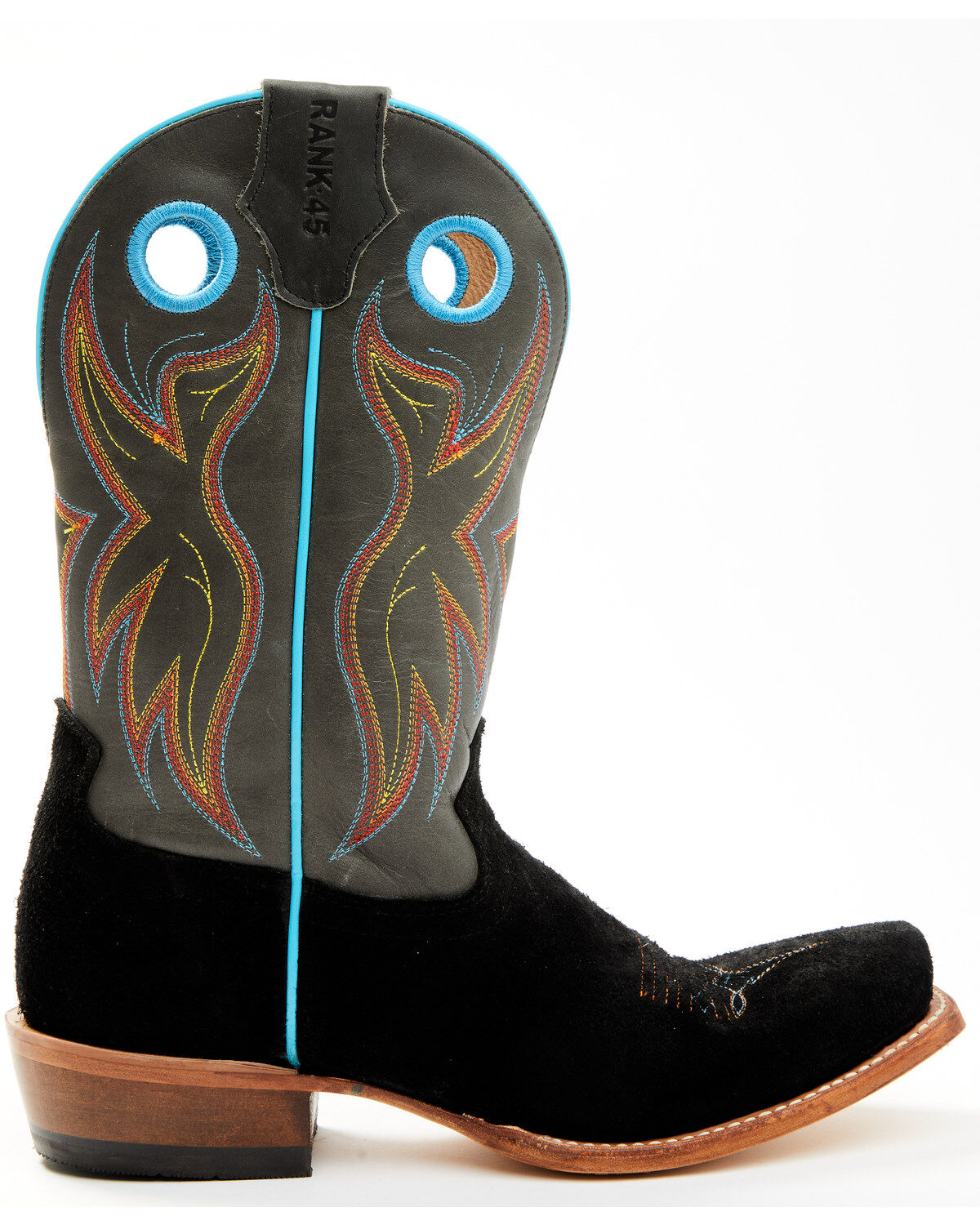 RANK 45® Men's Saloon Roughout Western Boots - Square Toe