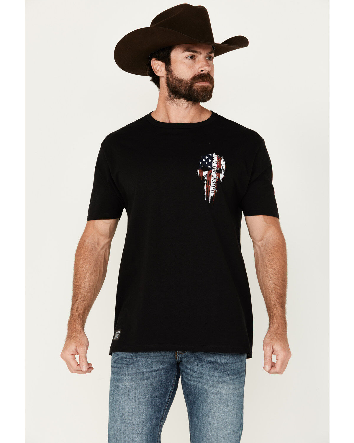 Howitzer Men's Skull Short Sleeve T-Shirt