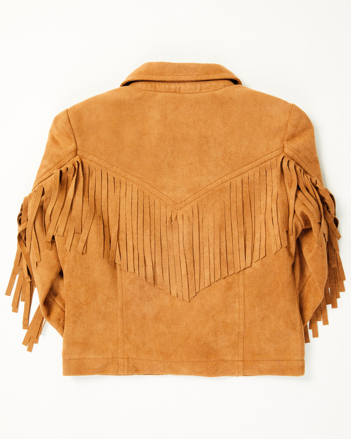 Fonria Toddler Girls' Solid Fringe Jacket