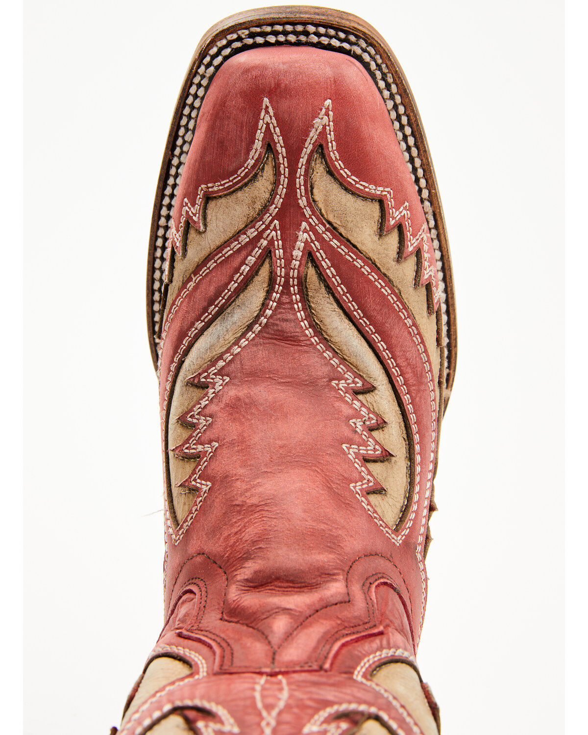 Circle G Women's Inlay Western Boots - Square Toe