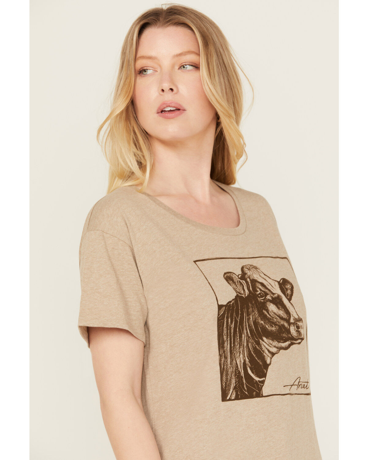 Ariat Women's Cow Short Sleeve Graphic Tee