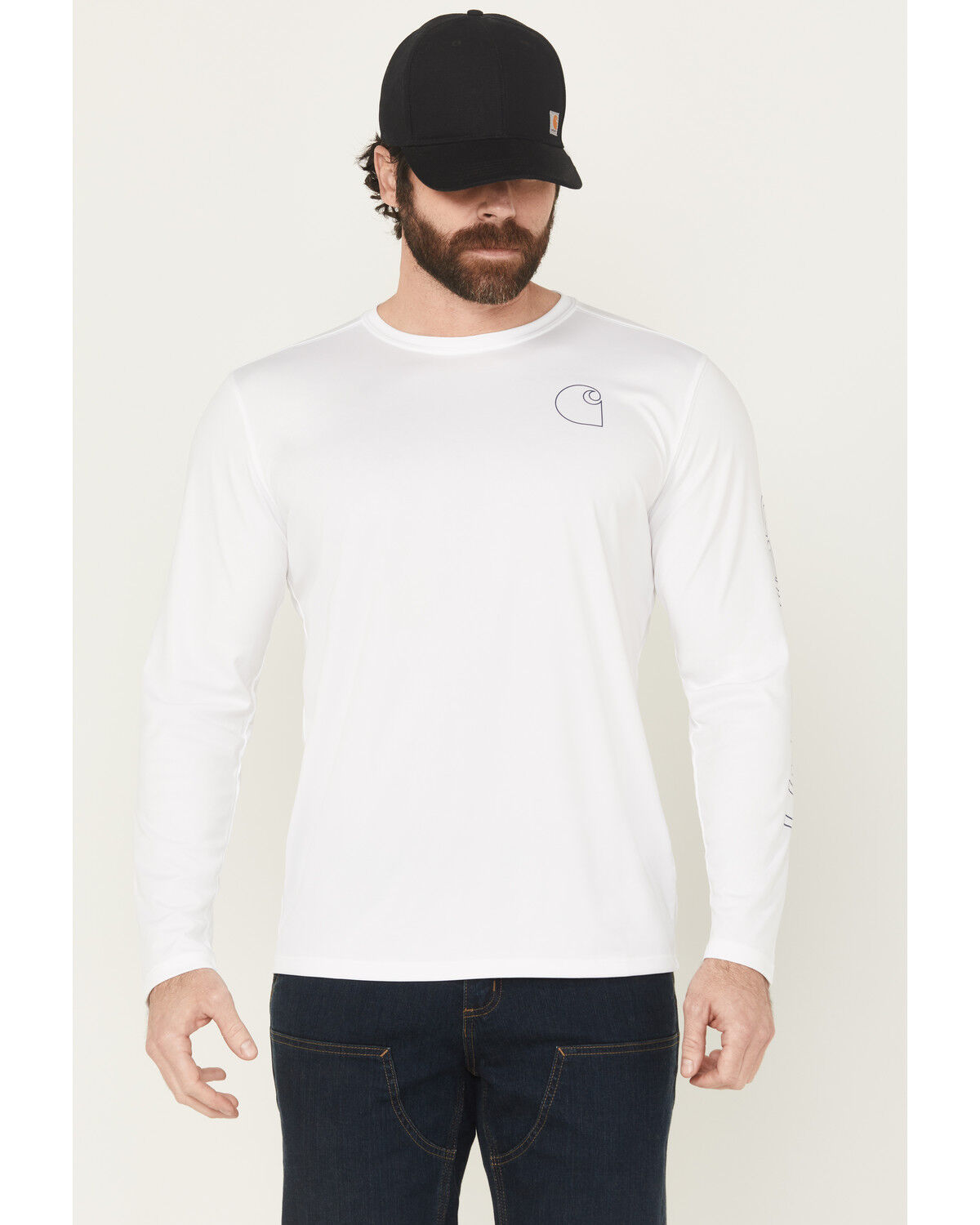 Carhartt Men's Force Sun Defender® Lightweight Long Sleeve Graphic T-Shirt
