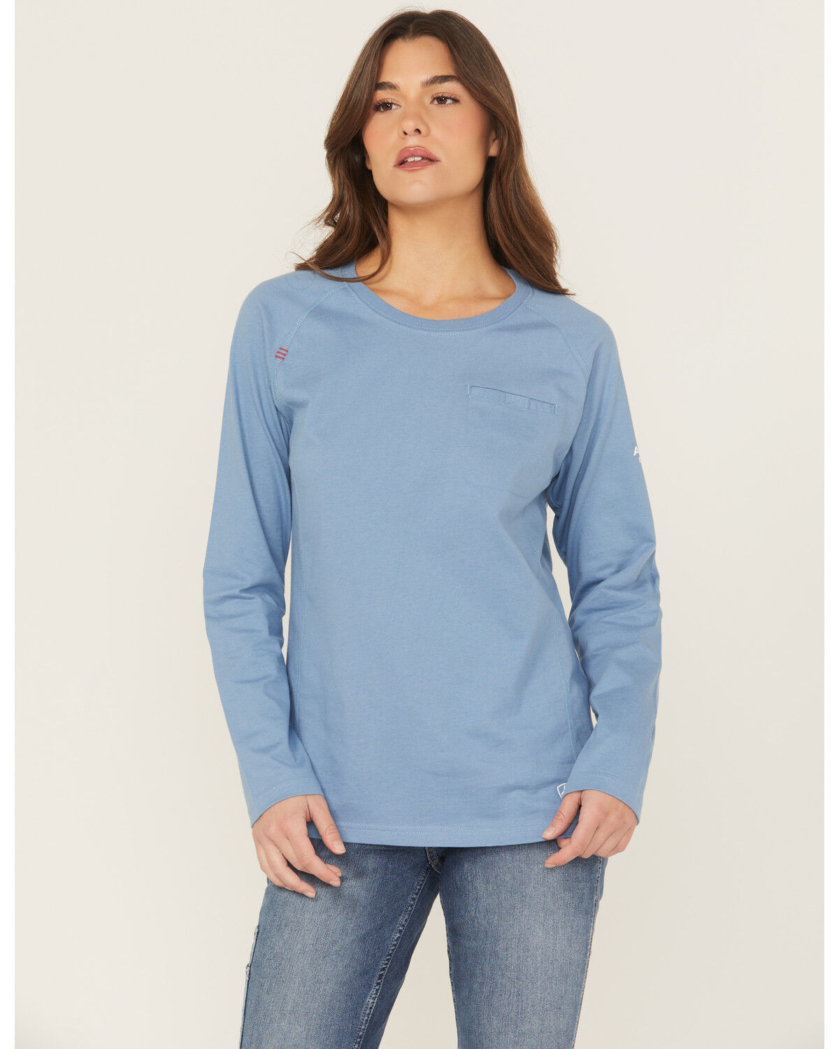 Ariat Women's FR Air Crew Long Sleeve Work Tee