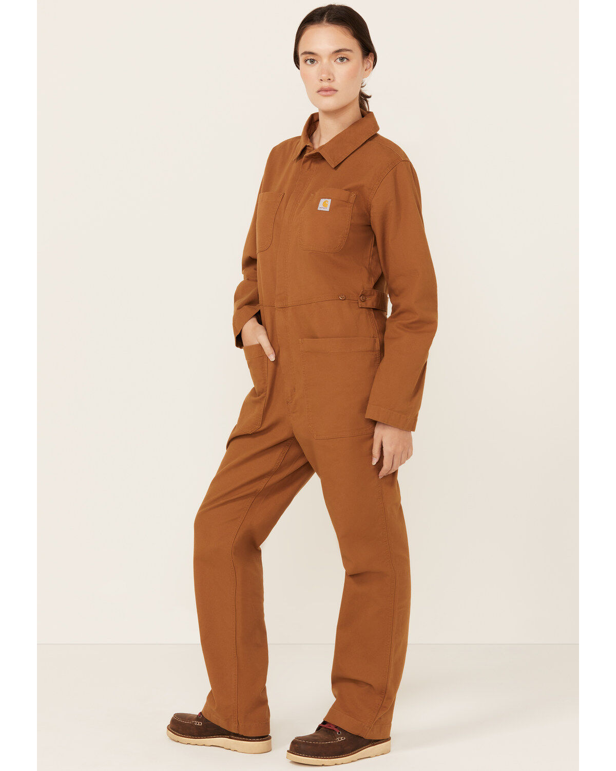 Carhartt Women's Rugged FleX™ Relaxed Fit Canvas Coveralls