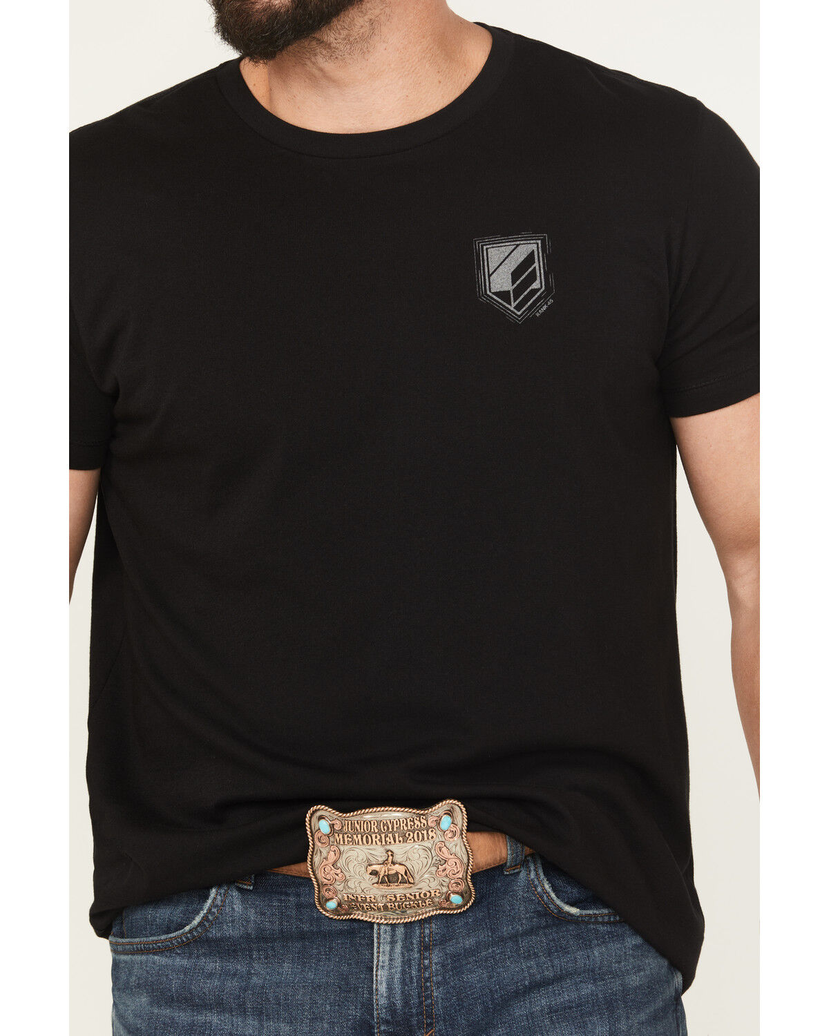 RANK 45® Men's Bull Scape Short Sleeve Graphic T-Shirt