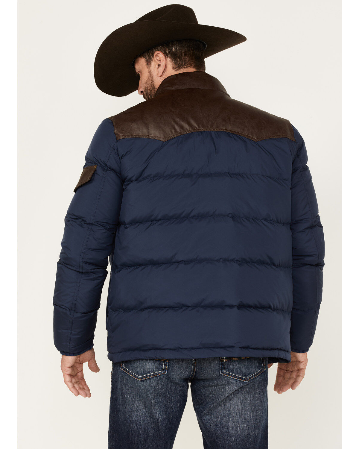 Cody James Men's Belmont Western Puffer Coat
