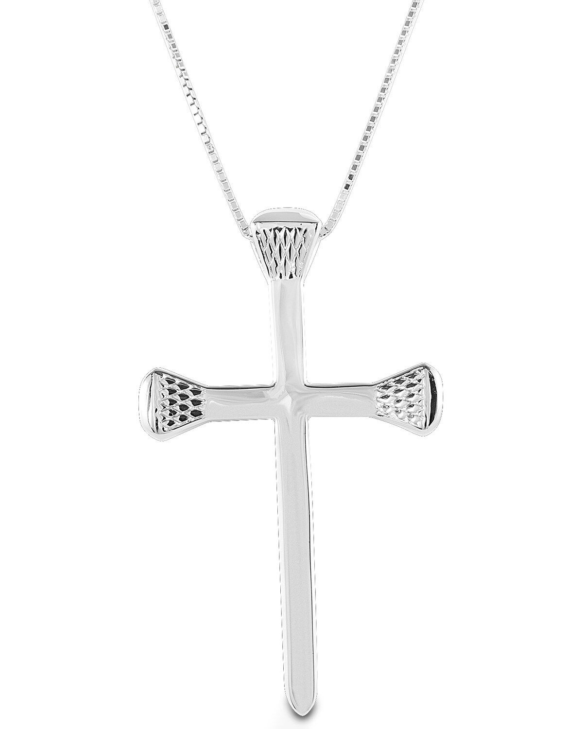 Kelly Herd Women's Horseshoe Nail Cross Necklace