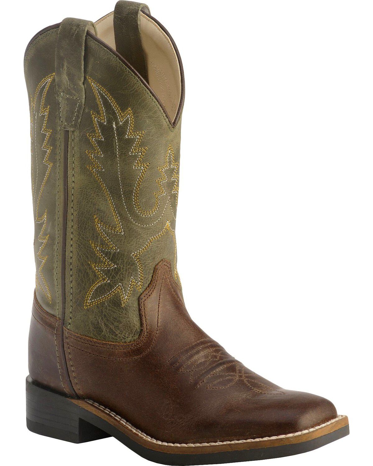 Cody James Boys' Stitched Western Boots - Square Toe